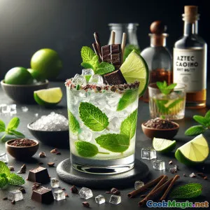 Aztec Cacao Mint Mojito: Un tocco rinfrescante di cacao