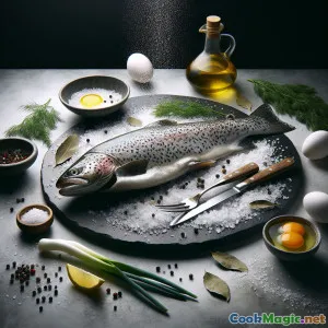 Baatar’s Salt Crusted Trout: Mongolian-Inspired Perfection