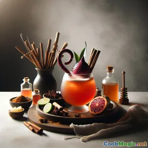 Balinese Salak Cinnamon Soother: Spiced Tropical Comfort