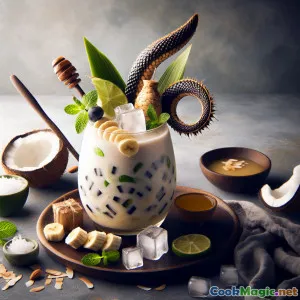 Batido Tropical Exótico de Salak y Coco de Bali