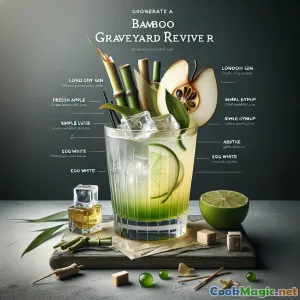 Épouvantable et Élégant : Cocktail Rafraîchisseur du Cimetière de Bambous