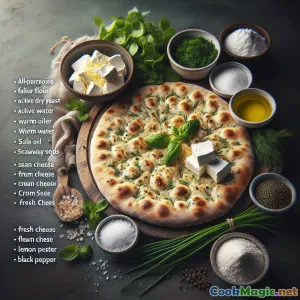 Rustic Bela Krajina Flatbread with Herbed Cheese