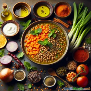 Berber Lentil and Mint Soup: North African Comfort