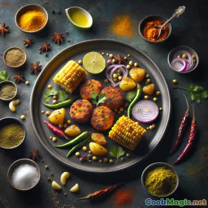 Smoky Bhutte Wala Kebab: Indian Corn Delicacy