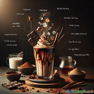 Nebbia di Mocha di Capetown: Una Fusione di Caffè Rooibos
