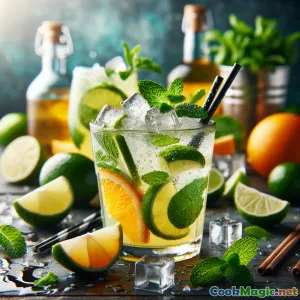 Zesty Caribbean Citrus Libre Cocktail