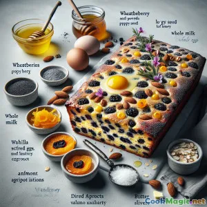 Golden Wheatberry and Poppy Seed Oven Bake