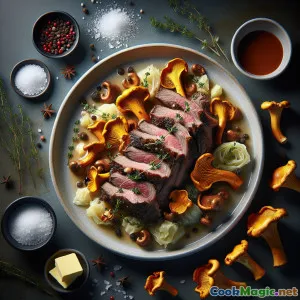 Fårikål Cremoso ai Chanterelle – Una Variante di Funghi