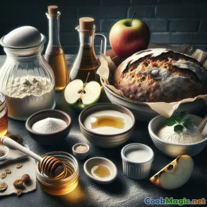 Asidik Dokunuşlu Rustik Chernihiv Elmalı Kvass Ekmeği
