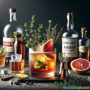 Chevet Amber Mystique: Elixir de Ervas Infundido com Cerveja Inglesa