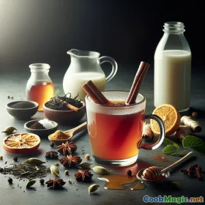 Zimt-Karawane-Mischung: Gewürzter englischer Tee