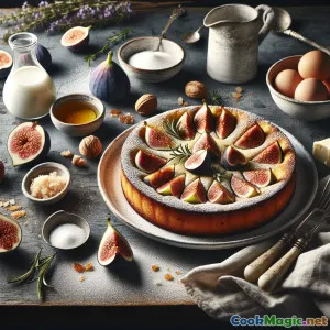 Clafoutis aux figues et romarin