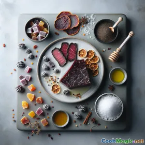 Мороженный пеммикан с облачными ягодами: Сладкий энергетический перекус Арктики