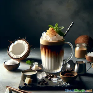 Frappè del Porto di Cocco: Un Rinfresco Estivo Inglese