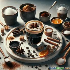 Espresso cam thảo Copenhagen với kem Bắc Âu