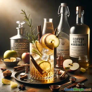 Pentola di Rame Allegria: Un Fizz Botanico Inglese