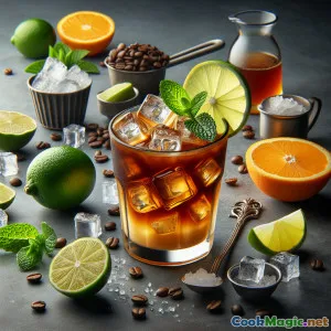 Cuban Café Frío Citrus Twist: Delizia di Caffè Freddo Rinfrescante