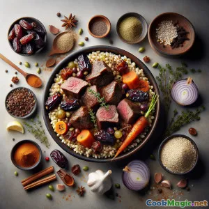 Exotic Desert Date & Lamb Haris Stew