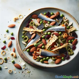 Hỗn hợp cá trắng khô cho đường mòn — giòn giòn đậm đà