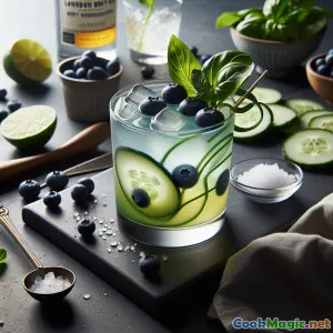 East River Serenade Gin und Heidelbeer-Fizz