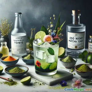 Edo Night Matcha Tonic: London-Japan Fusion Fizz