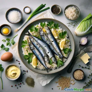 Pacotes de Arroz com Peixe Fermentado: Uma Delícia Rústica Inglesa