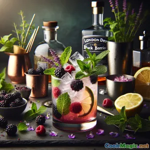 Forest Floor Reverence: A Magical English Gin Cocktail