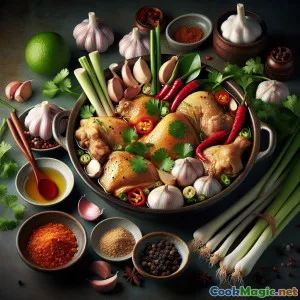 Delizia di Pollo al Lemongrass Profumato in Terracotta