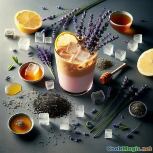 Refroidisseur au Lait Infusé au Thé Earl Grey et Lavande Française