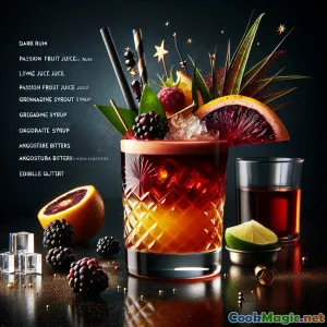 Paraíso dos Ghouls Furacão: Ponche de Frutas com Rum Assustador