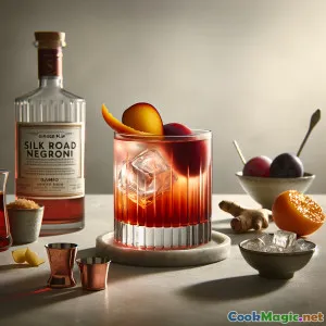 Baharatlı Zencefil Erikli Negroni Bükümü