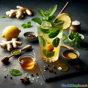 Imbir Tulsi Spokój: Uspokajający ziołowy eliksir