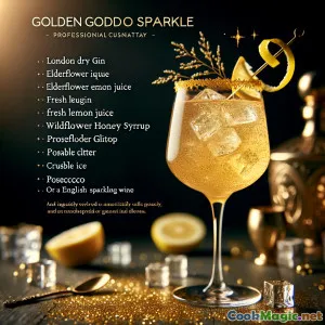 Goldene Gondel Funkelnd: Ein Glänzender Londoner Cocktail
