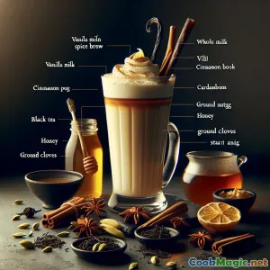 Niebiańskie Angielskie Waniliowe Przyprawy