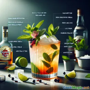Gran Habana Cooler: Un sorso di agrumi cubano-inglese