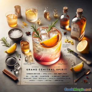 Spirito di Grand Central: Gin Inglese & Fizz di Fiori di Sambuco