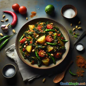 Gundruk Achaar Genuss: Pikant-säuerliches nepalesisches Pickle