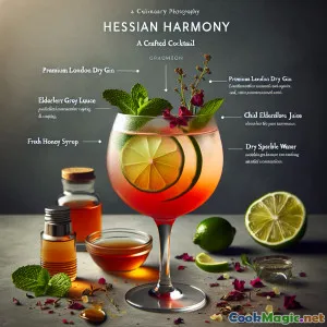 Harmon Hessian: Một ly cocktail Elderflower-Gin Phổ Biến của Anh