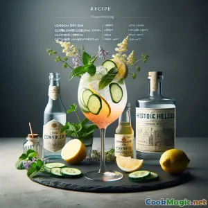 Gin Inglese e Tonic di Fiori di Sambuco della Collina Storica