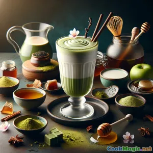 Hojicha Matcha Harmony: A Twisted English Tea Latte