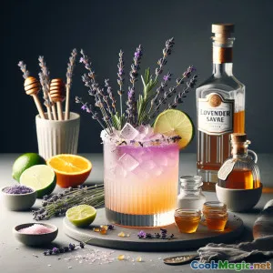 Cocktail Margarita Floreale al Miele e Lavanda