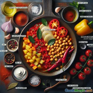 Délice de Goulache de Pois Chiches au Paprika Hongrois Fumé