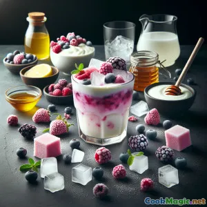 Skyr Islandese alle Bacche - Frullato Nordico Rinfrescante