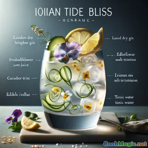 Felicità delle Marea Ioniana: Gin Floreale & Tonic di Sambuco