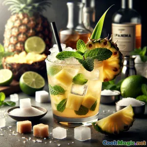Ipanema-Ananas-Mojito, Erfrischung im Rio-Stil