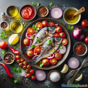 Kariba Bream with Spicy Tomato Relish