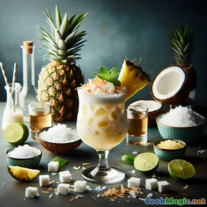 科纳椰子碎：奶油般的岛屿灵感英式鸡尾酒