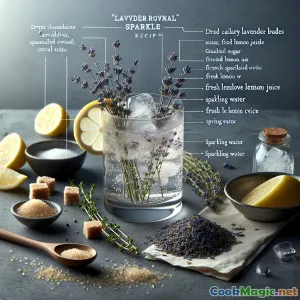 Blooming Lavender Sparkling Lemonade