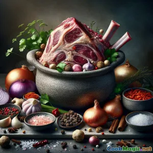 Saborea Cordero en Olla de Piedra de Lhasa: Maravilla del Hotpot Tibetano