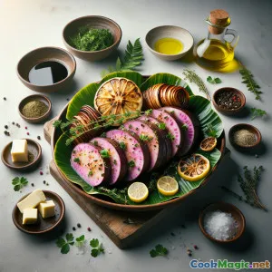 Lovo Roasted Taro Feast: A Smoky Island Tradition